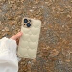 Down jacket love phone shell